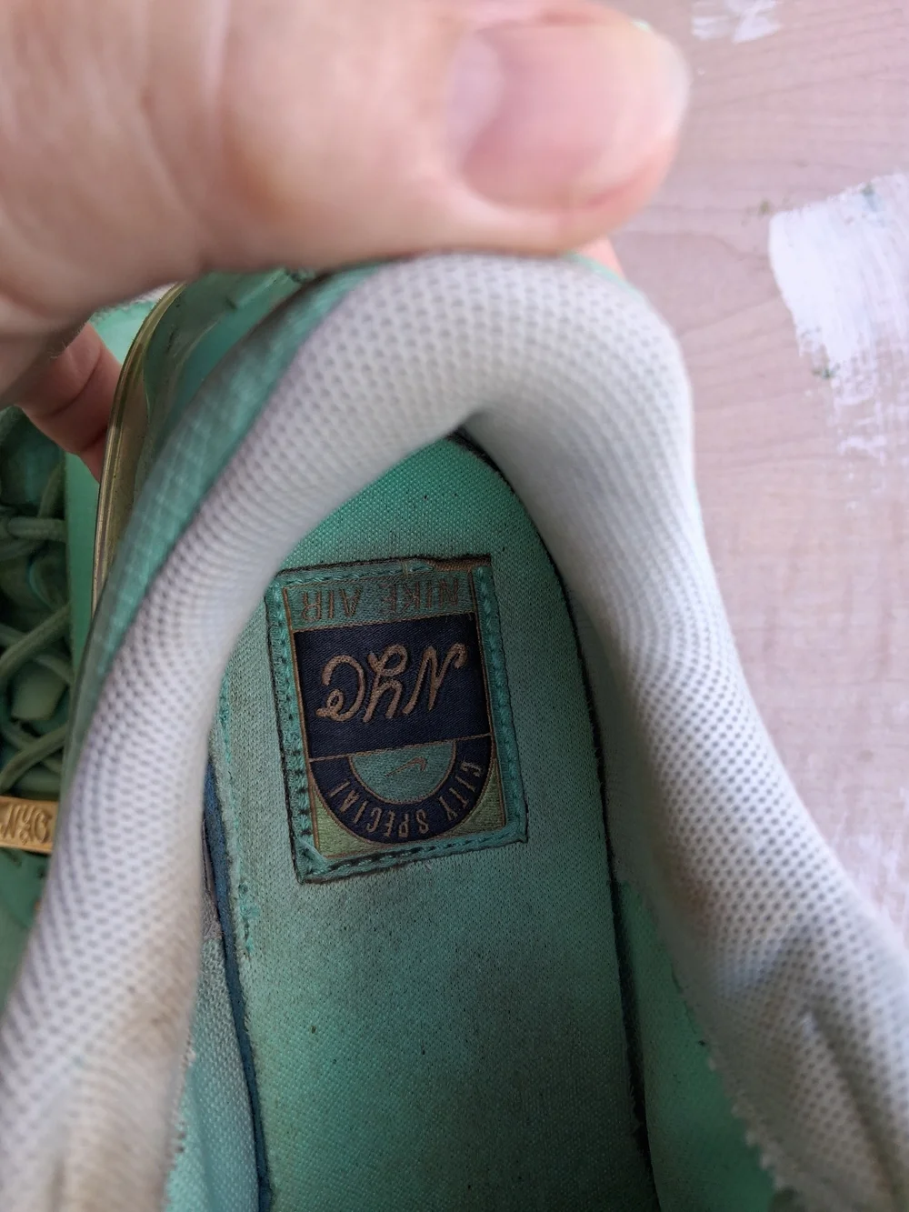 Nike Women’s Mint Green Low-Top Athletic Sneakers